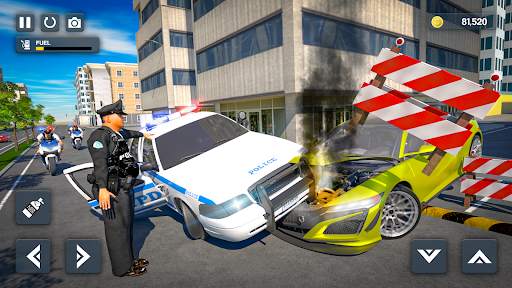 Police Bike Stunt Race Game screenshot 5