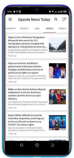 Uganda News - Local, Entertainment & Soccer News. screenshot 3