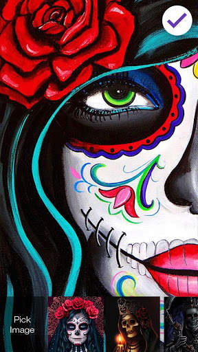 Santa Muerte  Screen Lock 3 تصوير الشاشة