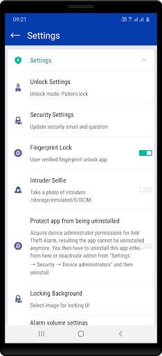 Anti Theft Alarm screenshot 4