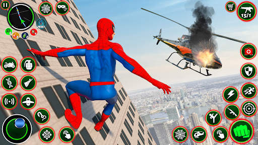 Spider Rope SuperHero Gangster screenshot 5
