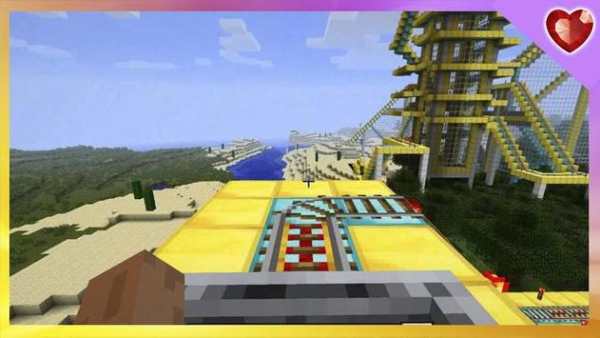 Roller coaster maps for minecraft pe screenshot 2