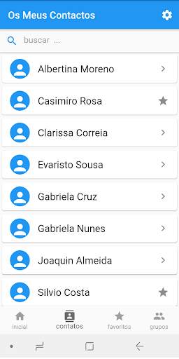 Meus Contatos - Gerenciador de Contatos screenshot 2