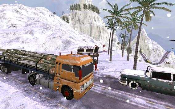 Off-road Snow Truck Driving screenshot 3