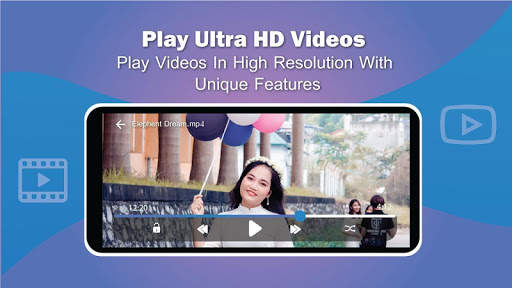 4k Video Player All Format - 3GP Ultra HD player 3 تصوير الشاشة