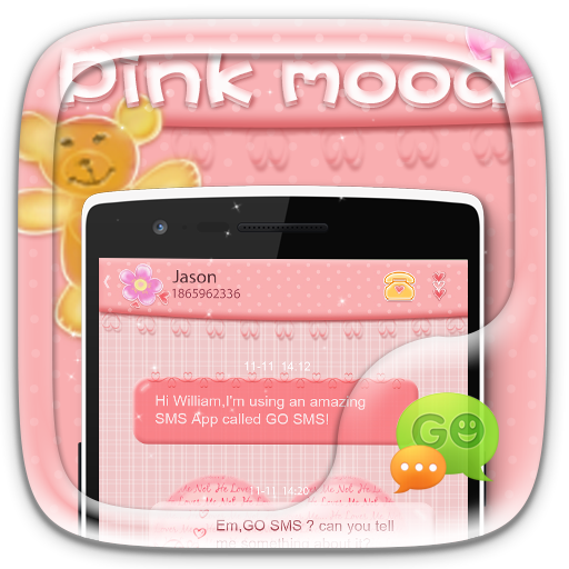 GO SMS PRO PINKMOOD THEME icon