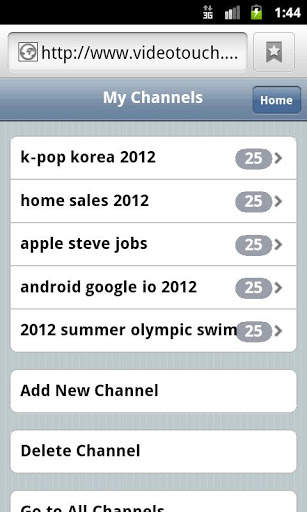 Video Touch screenshot 2