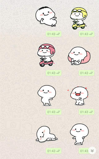 Quby Stickers for WhatsApp 2021 screenshot 5