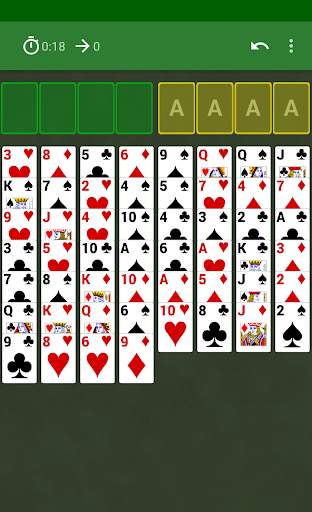 FreeCell screenshot 4