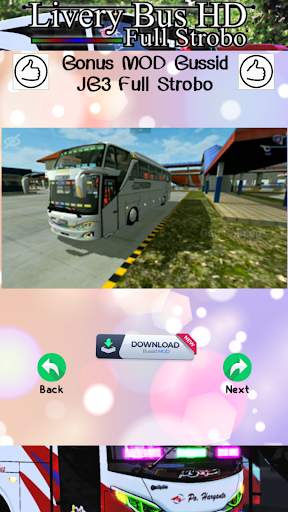Livery Bus HD Full Strobo screenshot 7