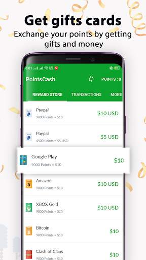 Points Cash -Free money Cash & gifts cards Rewards screenshot 3