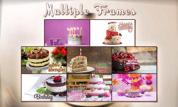 Birthday Cake Photo Frames screenshot 1