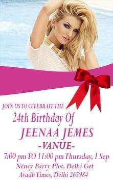 birthday invitation card maker screenshot 4