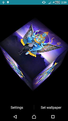 Shani Dev Cube Live Wallpaper screenshot 3