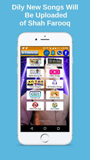 Shah farooq mp3 and Video Pashto Songs screenshot 2
