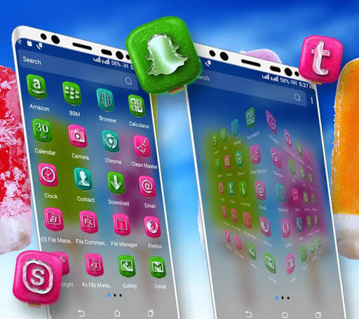 Ice Cream Launcher Theme screenshot 5