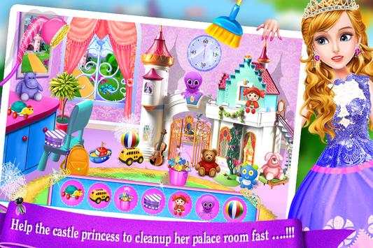 Keep Royal Princess Palace Clean Up Girls Games screenshot 5