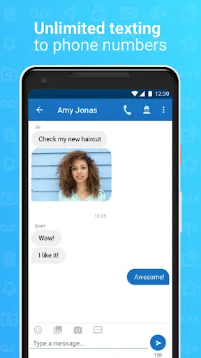 Talkatone: Texting & Calling скриншот 3