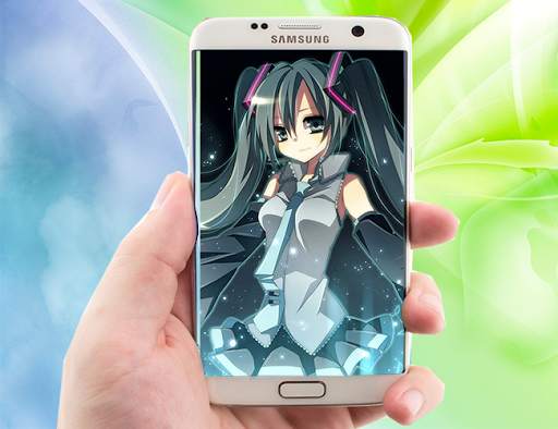Hatsune Miku Live Wallpaper screenshot 4