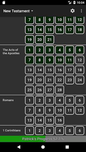 Bible Reading Chart screenshot 2