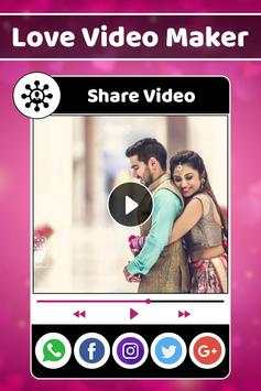 Love Video Maker स्क्रीनशॉट 4