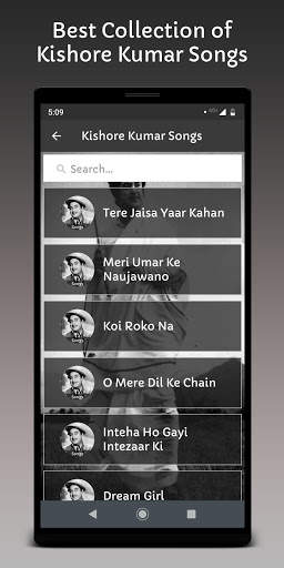 Kishore Kumar Song Ringtones screenshot 3