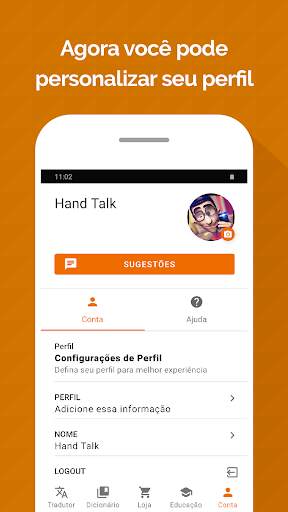 Hand Talk Tradutor para Libras скриншот 6