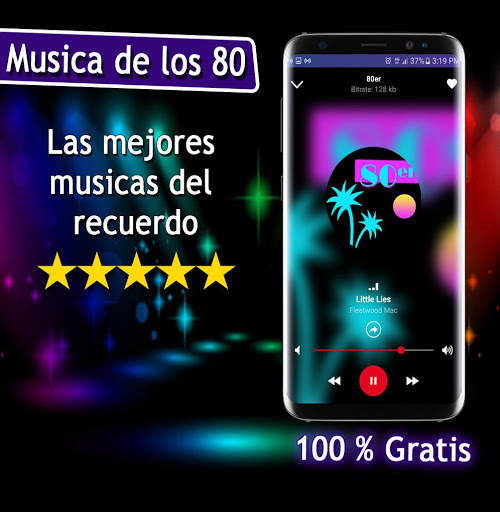 Musica de los 80 Gratis screenshot 2