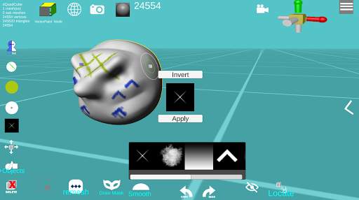d3D Sculptor - 3D modeling screenshot 2