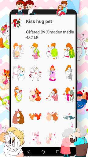 WAStickerApps Kiss screenshot 3