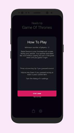 GOT - Charades Game screenshot 1
