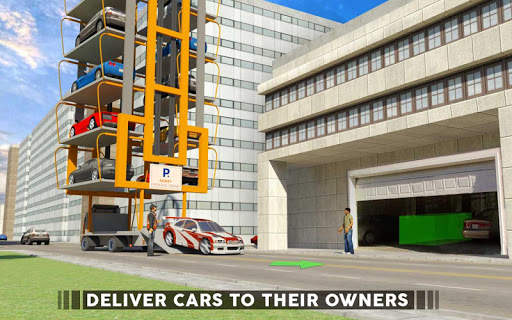 Smart Crane Car Transport Truck Driving screenshot 15
