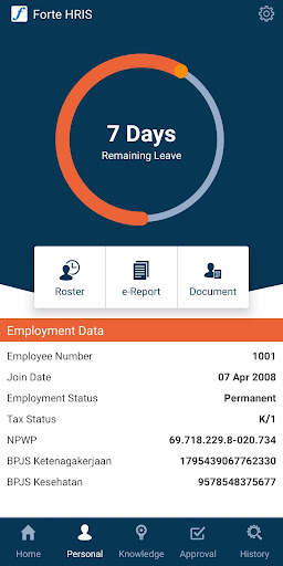 Forte HRIS screenshot 4