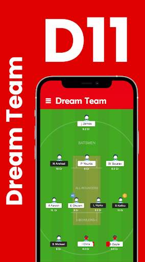 Dream Team 11 : Original App screenshot 1