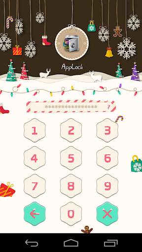 AppLock Theme Xmas & New Year screenshot 2