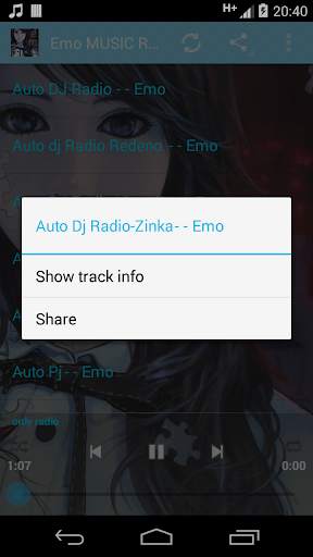 EMO Music Online screenshot 3