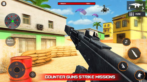 Counter guns strike: Offline 3D Gun Games 2021 screenshot 1