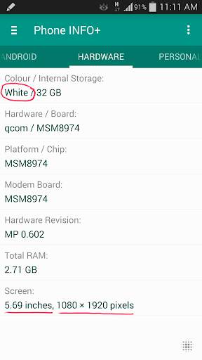 Phone INFO ★SAM★ screenshot 5