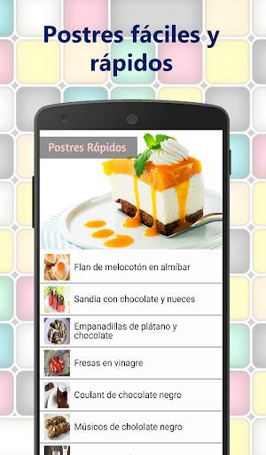 Postres fáciles y rápidos screenshot 5