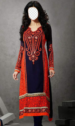 Salwar Suit Photo Maker screenshot 1