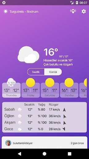 Buluttan - Türkiye'nin Hava Durumu screenshot 3