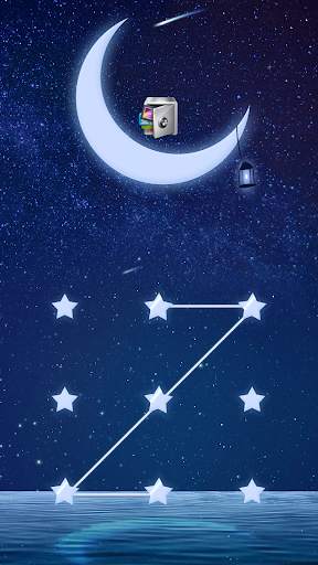 AppLock Live Theme Starlight – Paid Theme screenshot 1