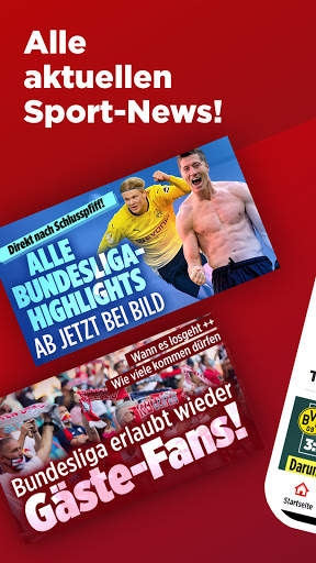 Sport BILD: Fussball Live News screenshot 1