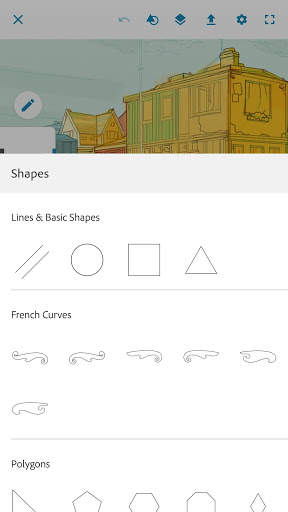 Adobe Photoshop Sketch 5 تصوير الشاشة