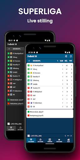 Fodbold DK screenshot 1