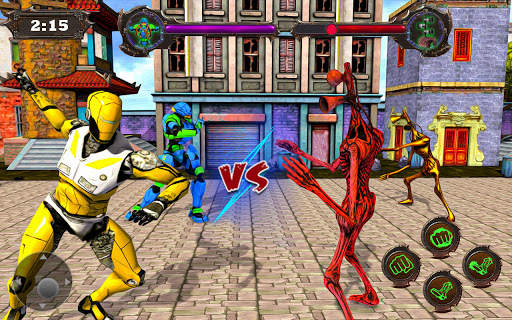 Siren Head Vs Robot Fighting screenshot 2