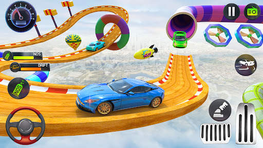 Mega Ramp Car Stunts Race Game screenshot 3