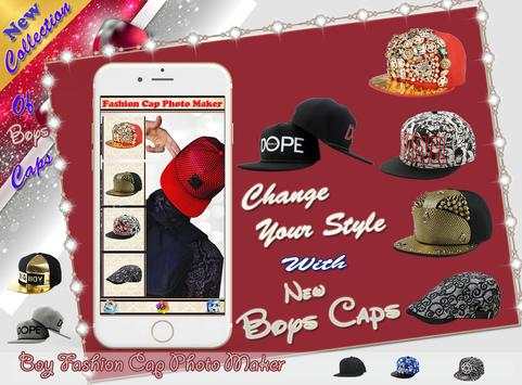 Boy Cap Photo Editor screenshot 3
