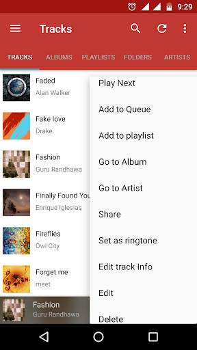 Reprise : Music Player screenshot 1