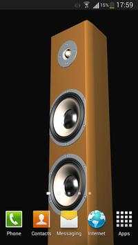 Speakers Live Wallpaper HD screenshot 2